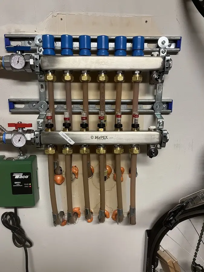 Plumber performing Leak Detection at a residential property in Carthage